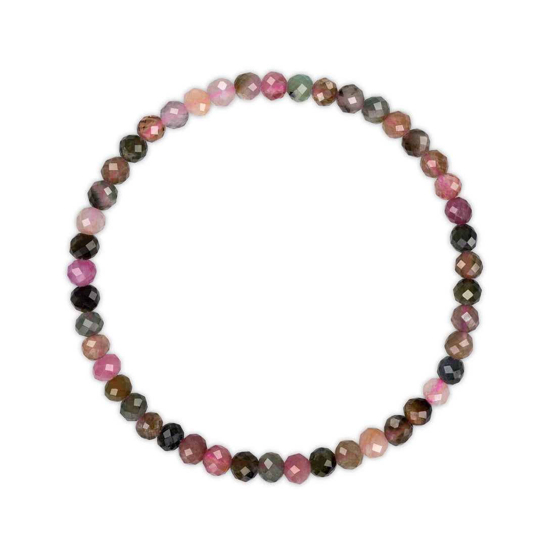 Faceted  Multi Tourmaline Bracelet