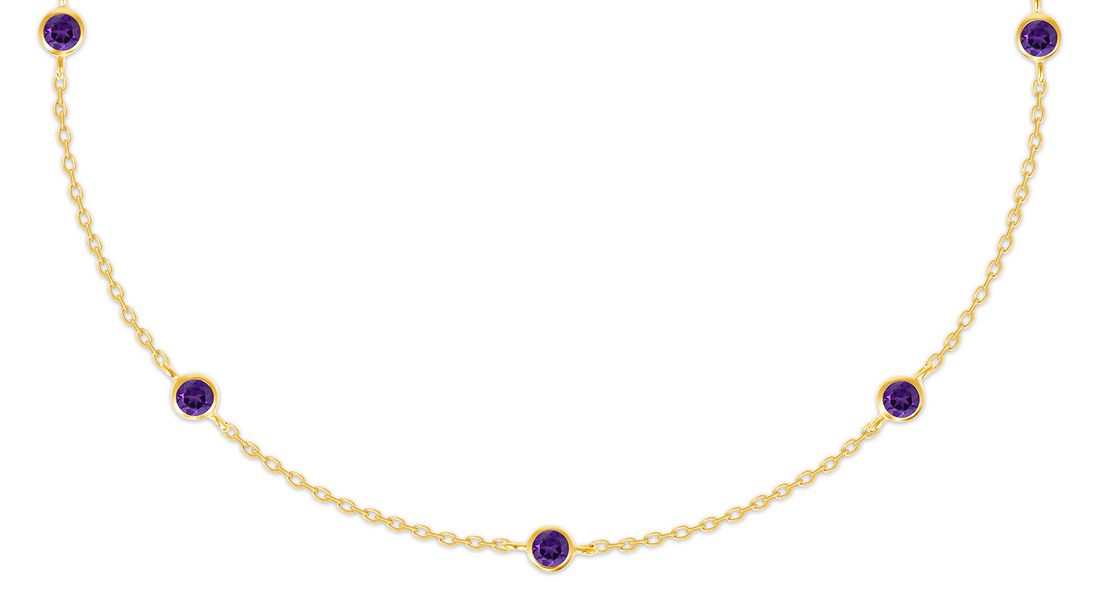 Reclamation Bracelet with Amethyst