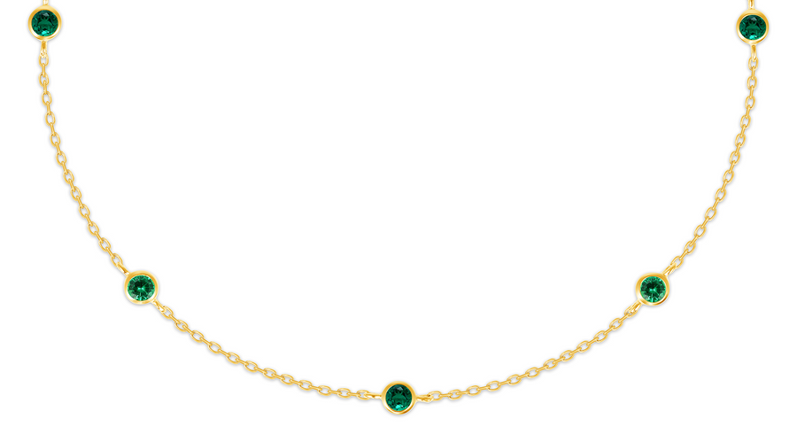 Reclamation Bracelet with Emerald