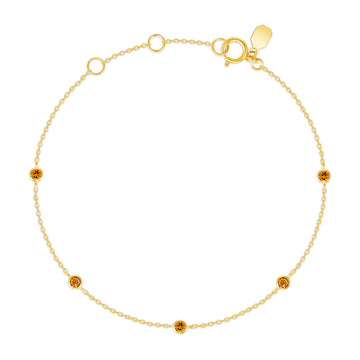 Reclamation Bracelet with Citrine