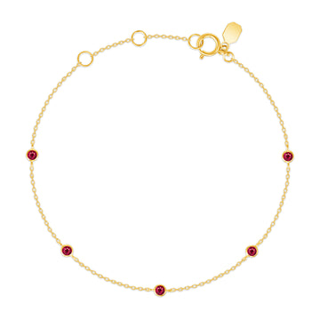 Reclamation Bracelet with Ruby