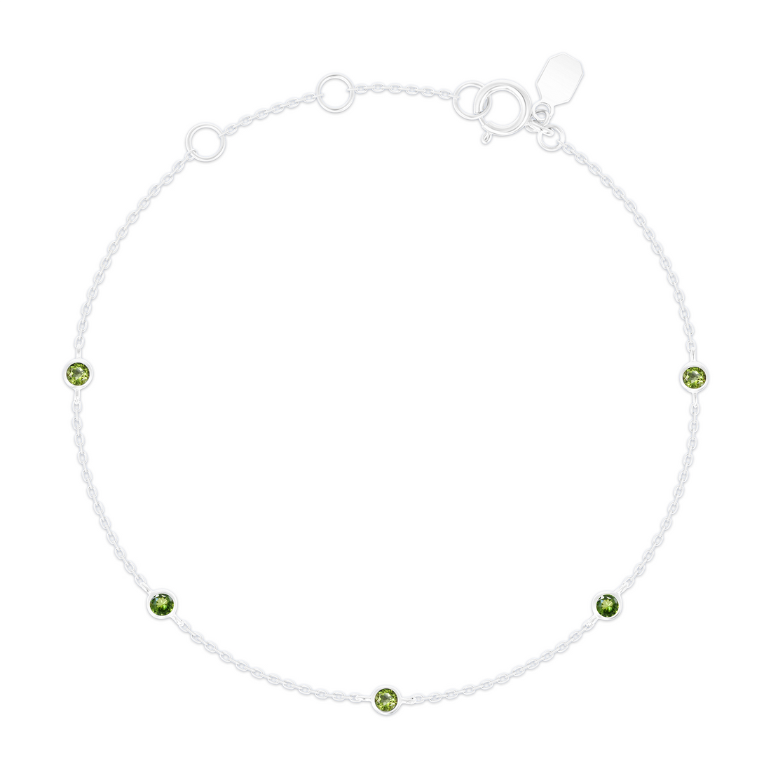 Reclamation Bracelet with Peridot