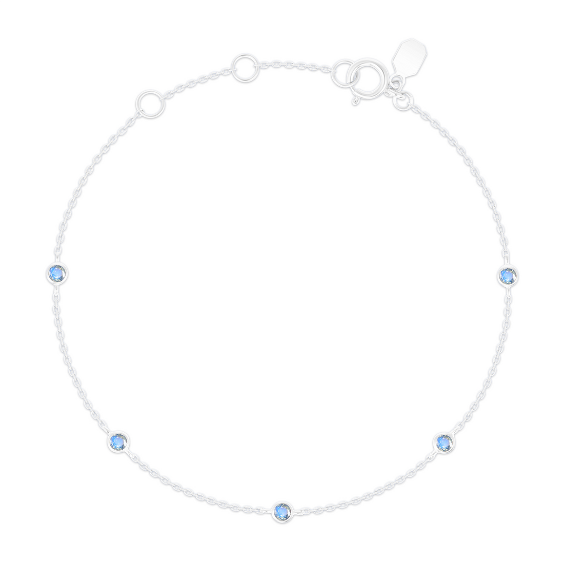 Reclamation Bracelet with Blue Moonstone