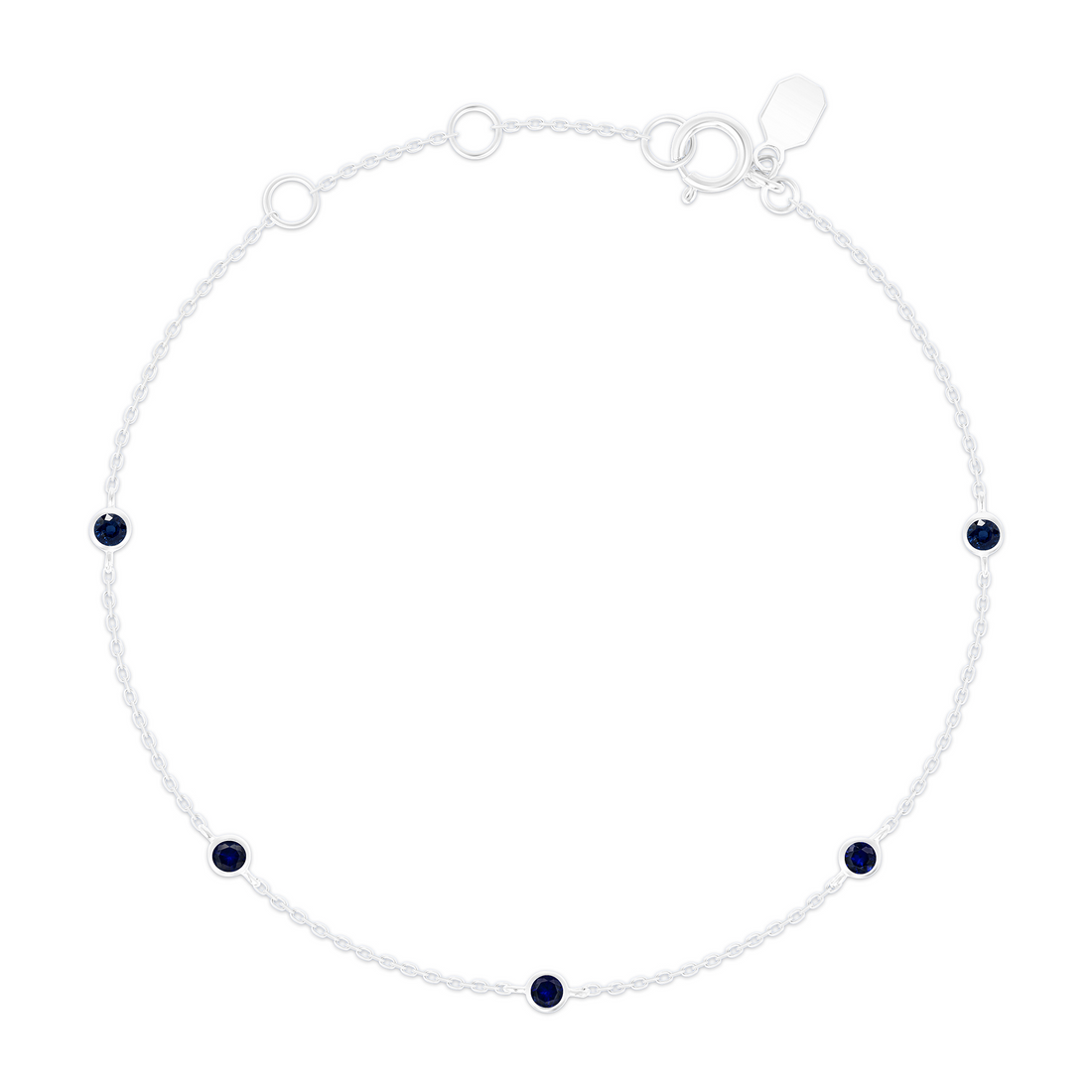 Reclamation Bracelet with Blue Sapphire