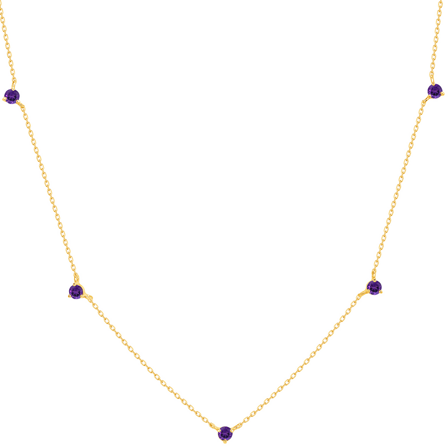 Reclamation Necklace with Amethyst