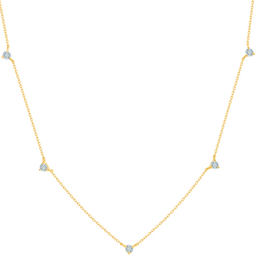 Reclamation Necklace with White Aquamarine