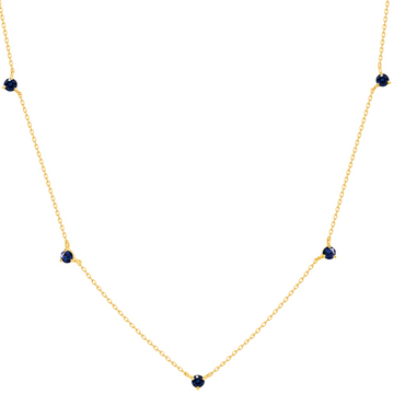 Reclamation Necklace with Blue Sapphire