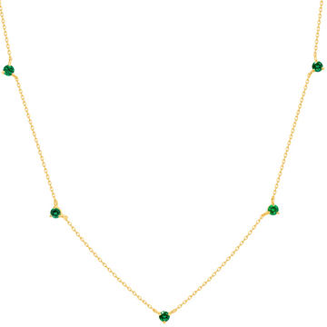 Reclamation Necklace with Emerald