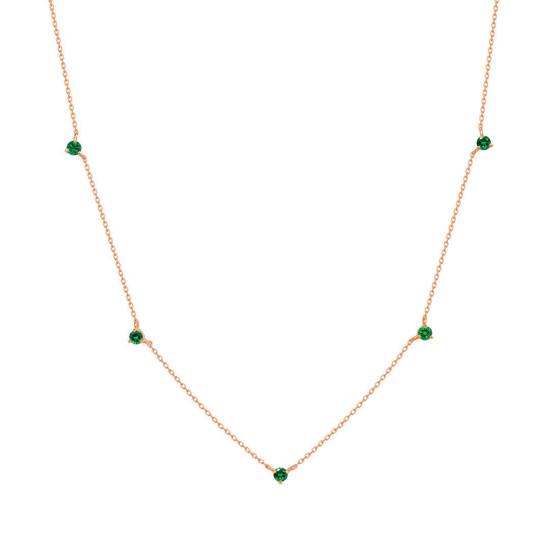 Reclamation Necklace with Emerald