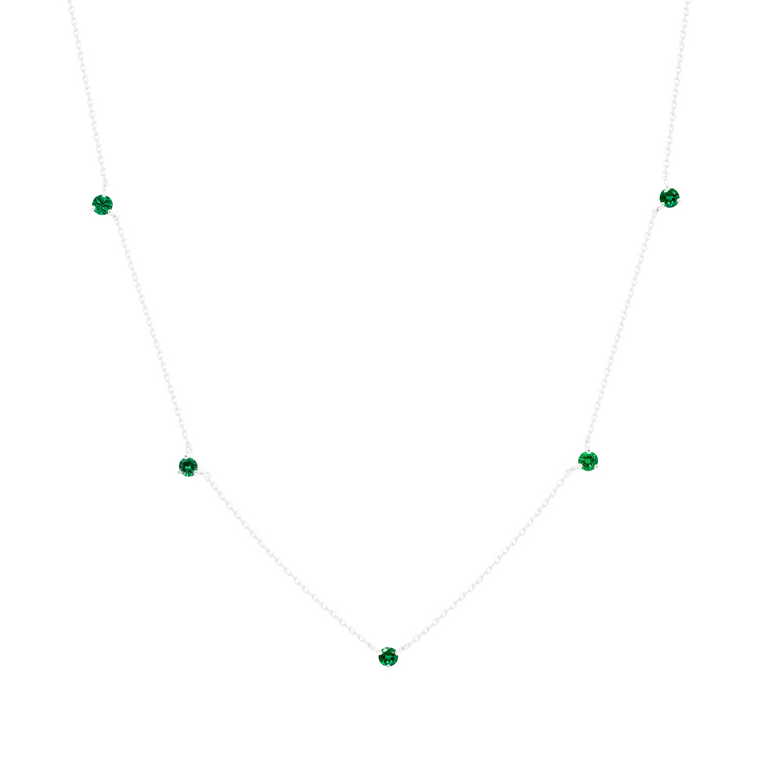 Reclamation Necklace with Emerald
