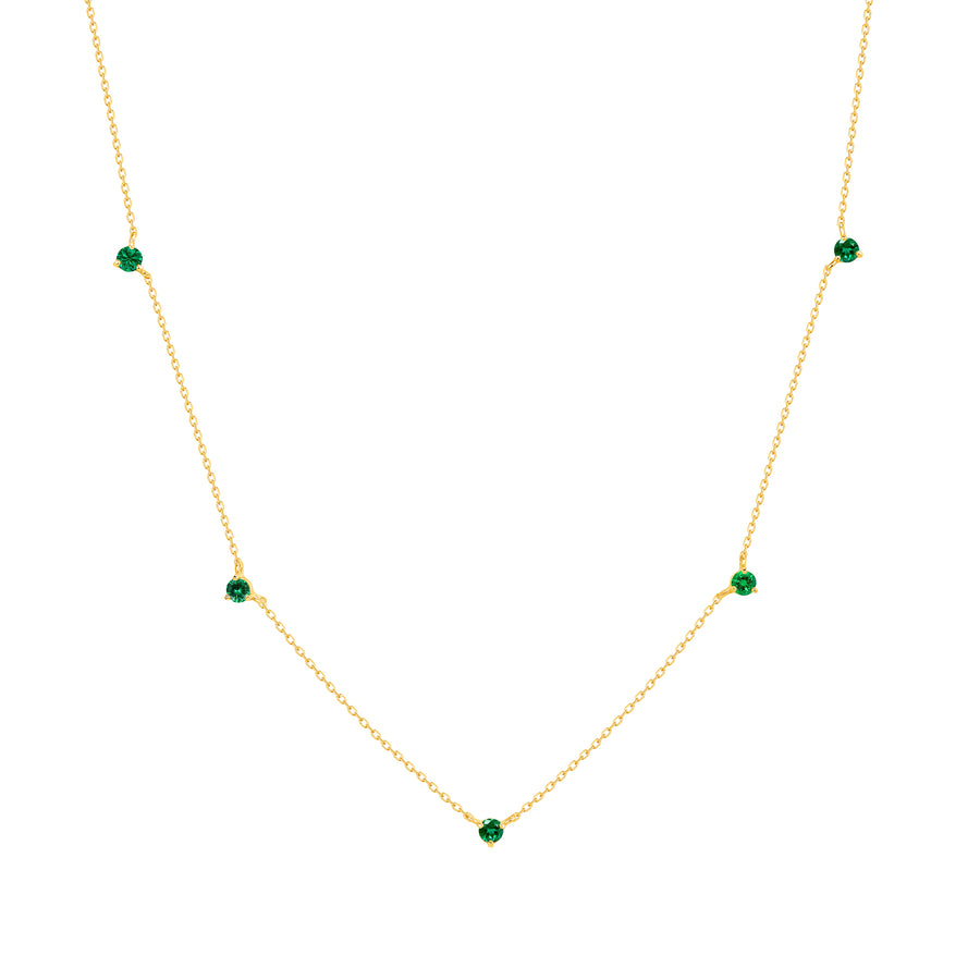 Reclamation Necklace with Emerald