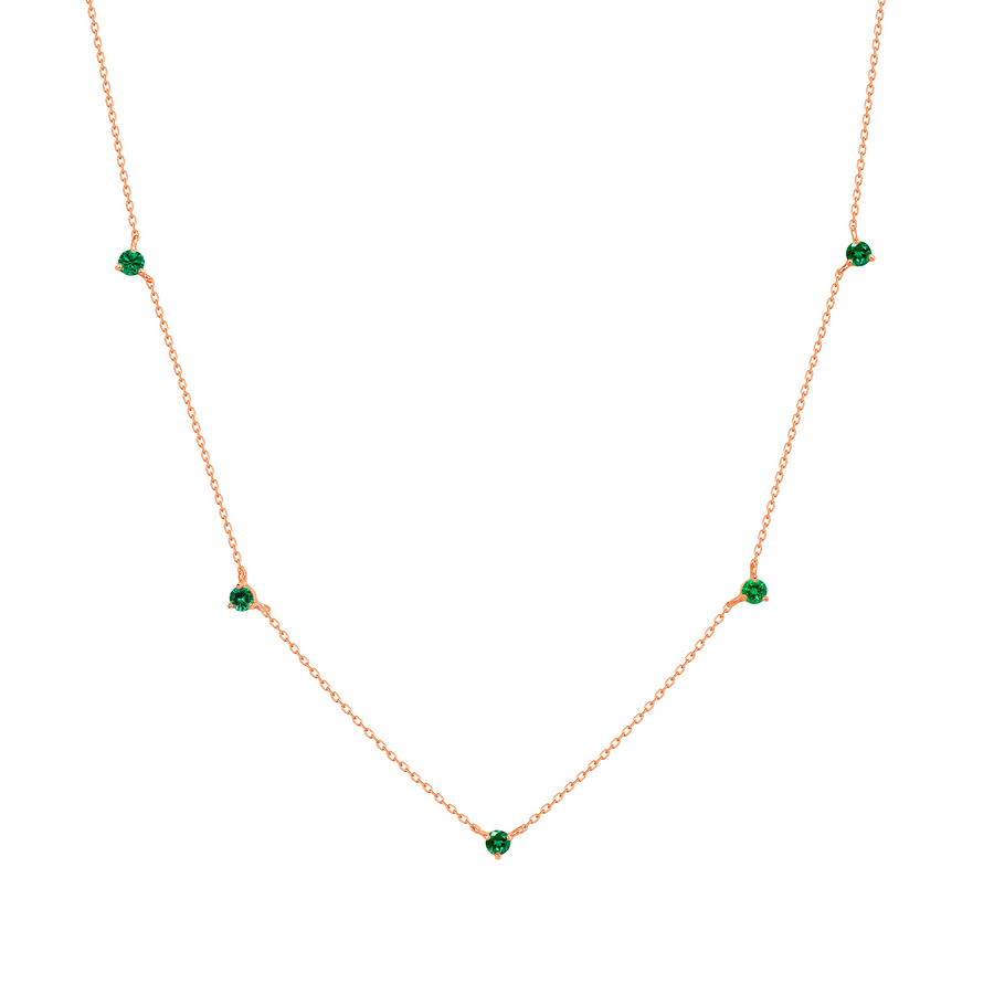 Reclamation Necklace with Emerald
