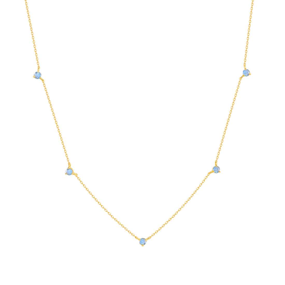 Reclamation Necklace with Blue Moonstone