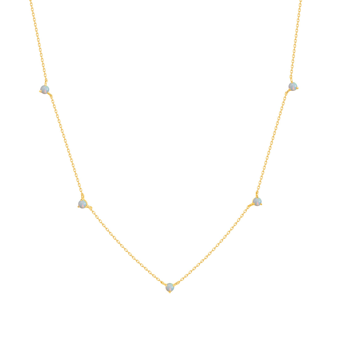 Reclamation Necklace with White Africa Opal