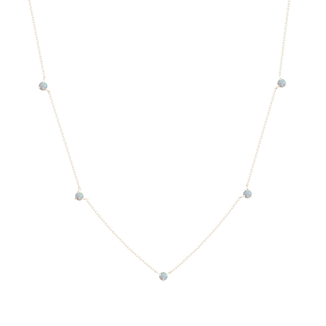 Reclamation Necklace with White Africa Opal