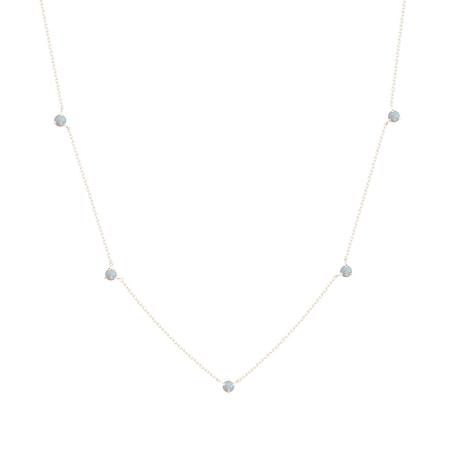 Reclamation Necklace with White Africa Opal