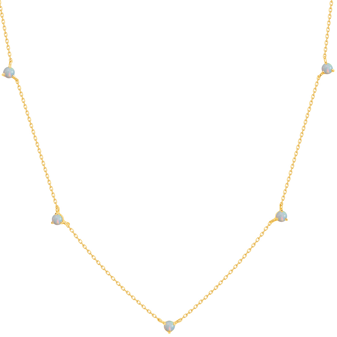 Reclamation Necklace with White Africa Opal