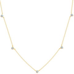 Reclamation Necklace with White Africa Opal