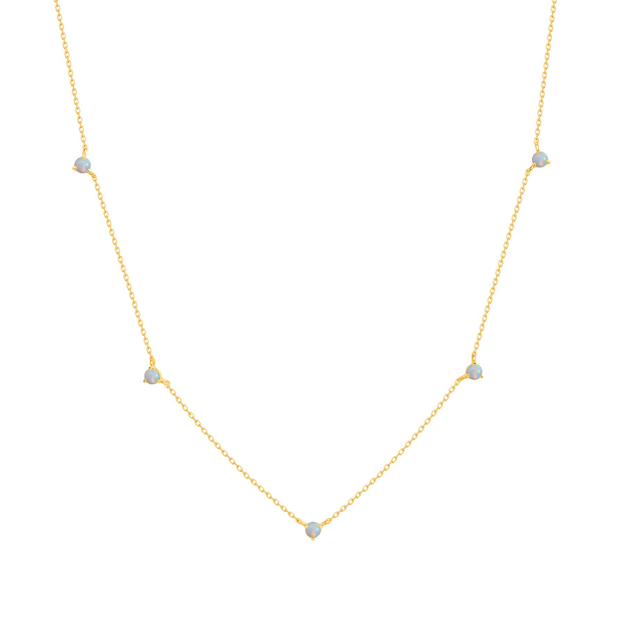 Reclamation Necklace with White Africa Opal