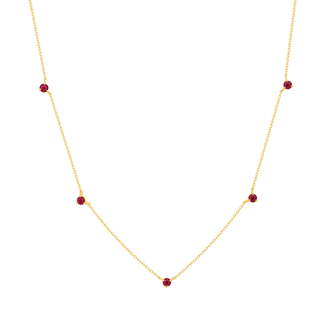 Reclamation Necklace with Ruby