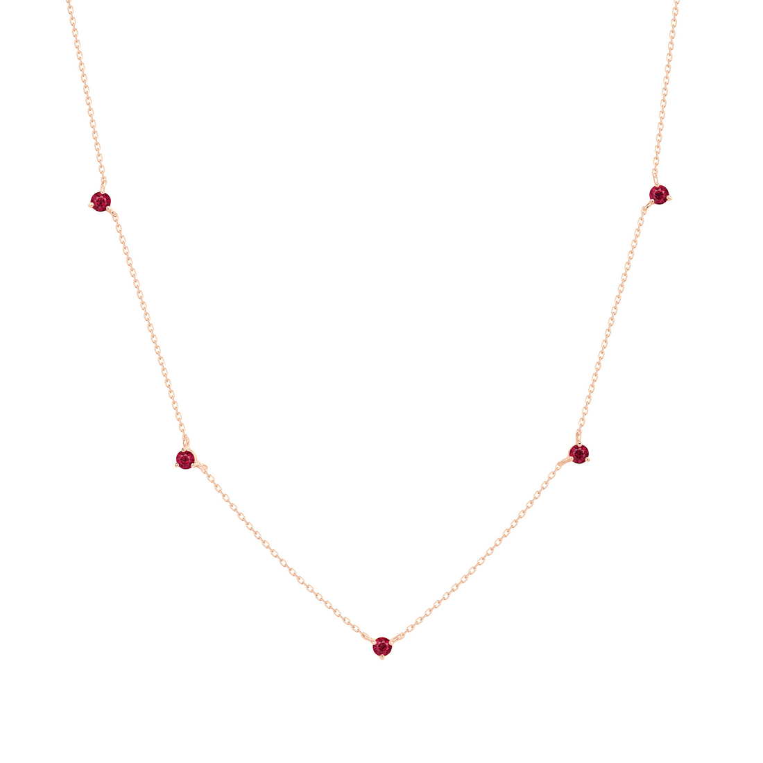 Reclamation Necklace with Ruby