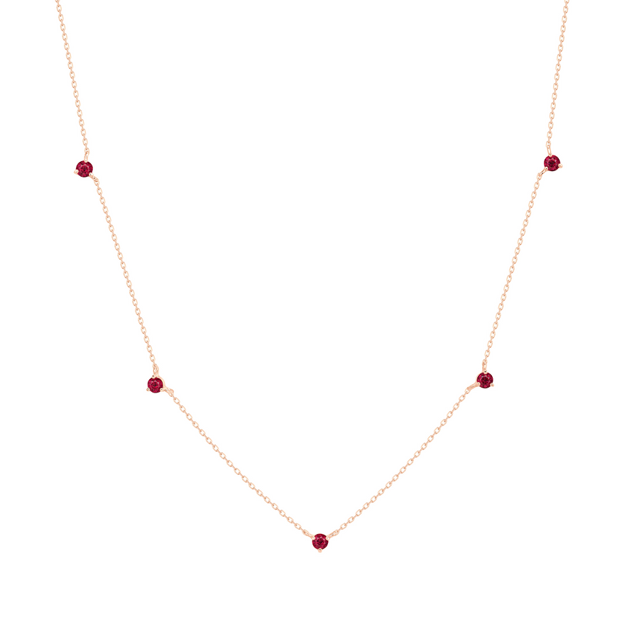 Reclamation Necklace with Ruby