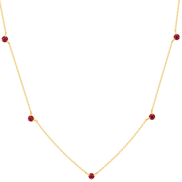 Reclamation Necklace with Ruby