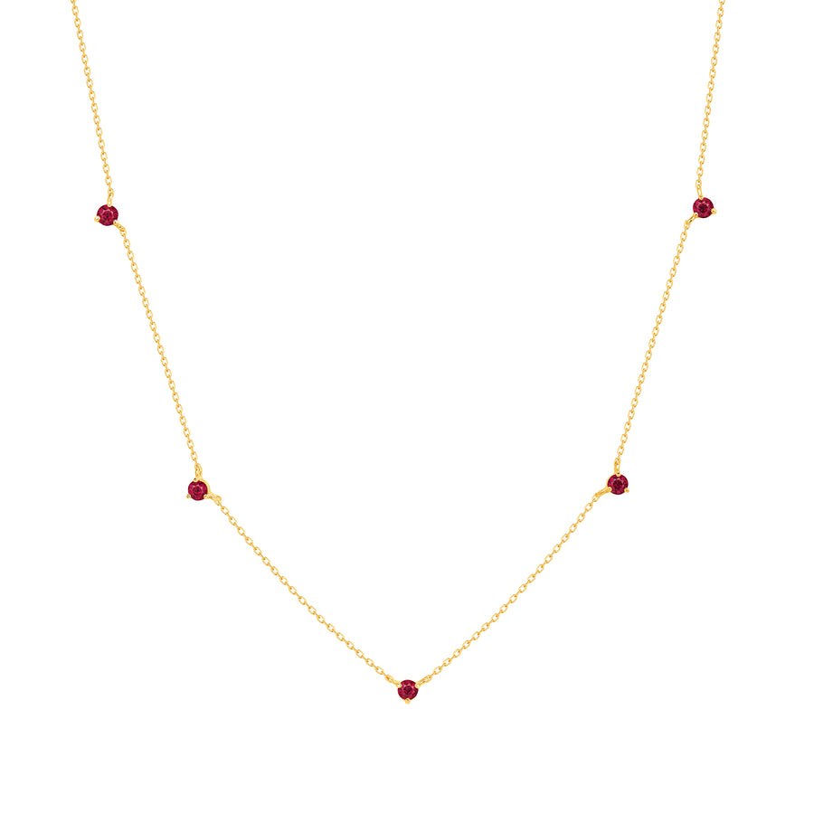 Reclamation Necklace with Ruby