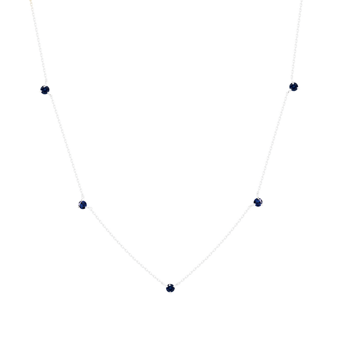 Reclamation Necklace with Blue Sapphire