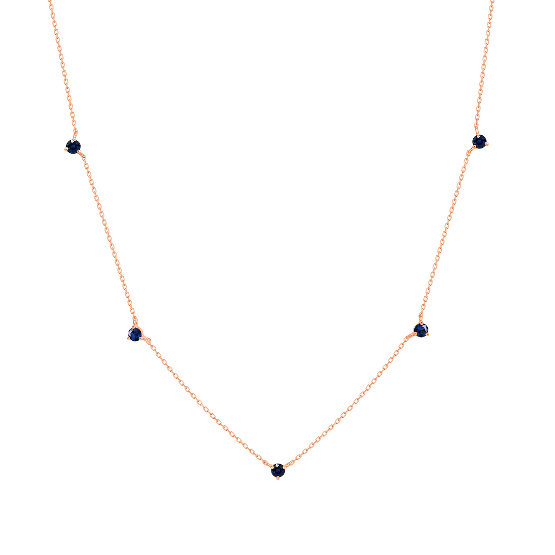 Reclamation Necklace with Blue Sapphire