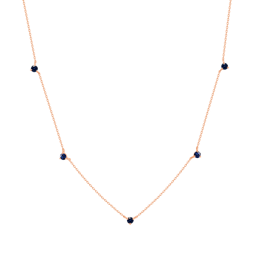 Reclamation Necklace with Blue Sapphire