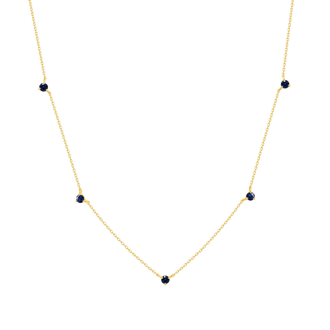 Reclamation Necklace with Blue Sapphire