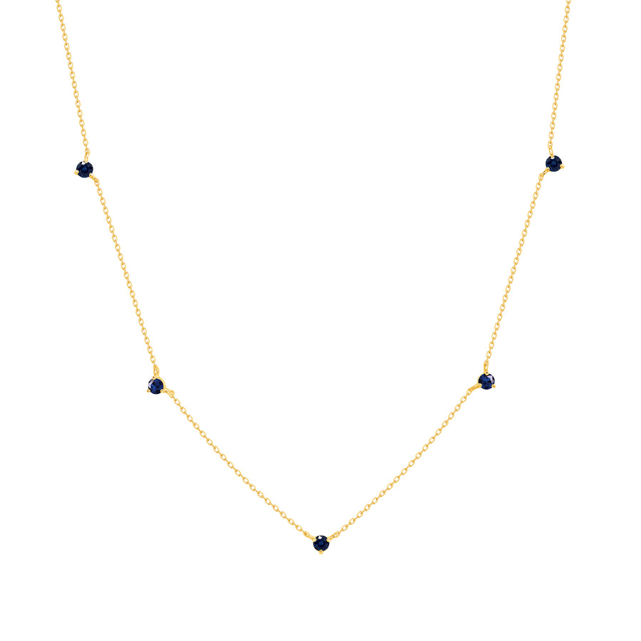 Reclamation Necklace with Blue Sapphire