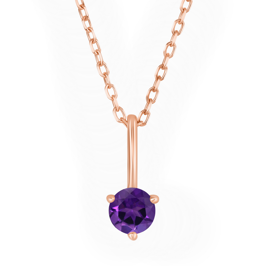 Joy Necklace with Amethyst