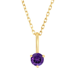 Joy Necklace with Amethyst