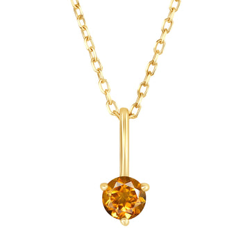Joy Necklace with Citrine