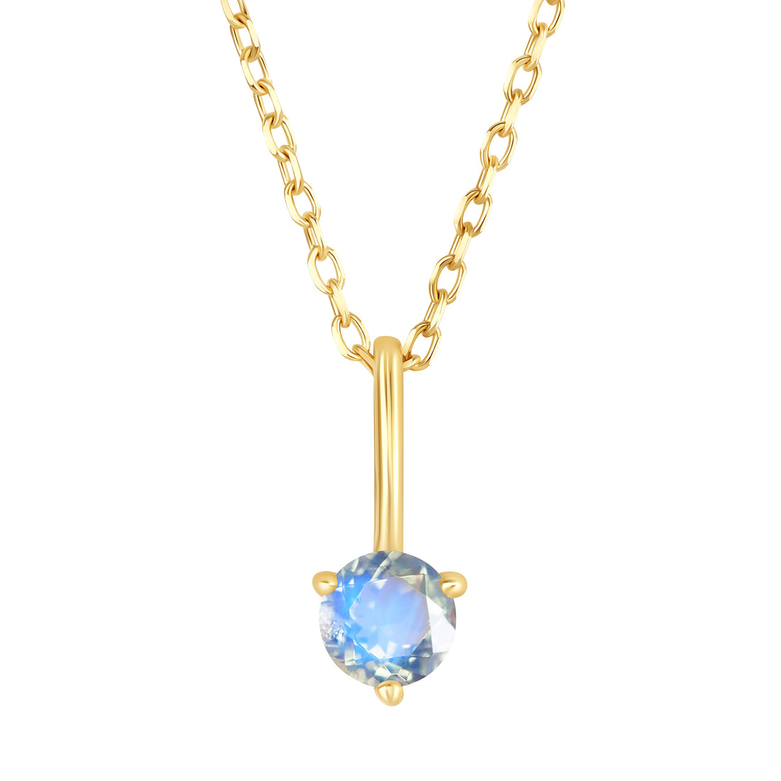 Joy Necklace with Blue Moonstone
