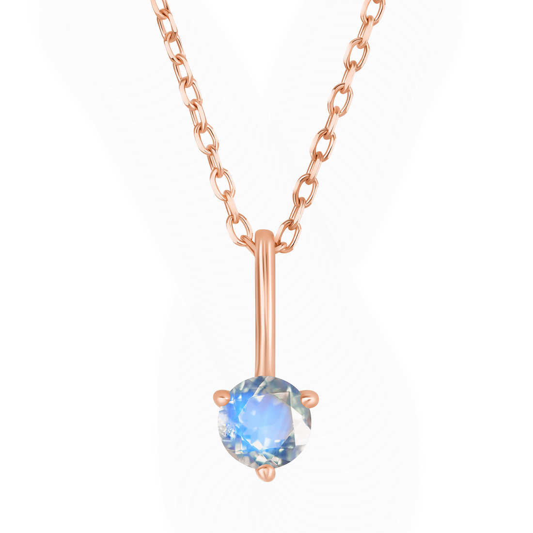 Joy Necklace with Blue Moonstone
