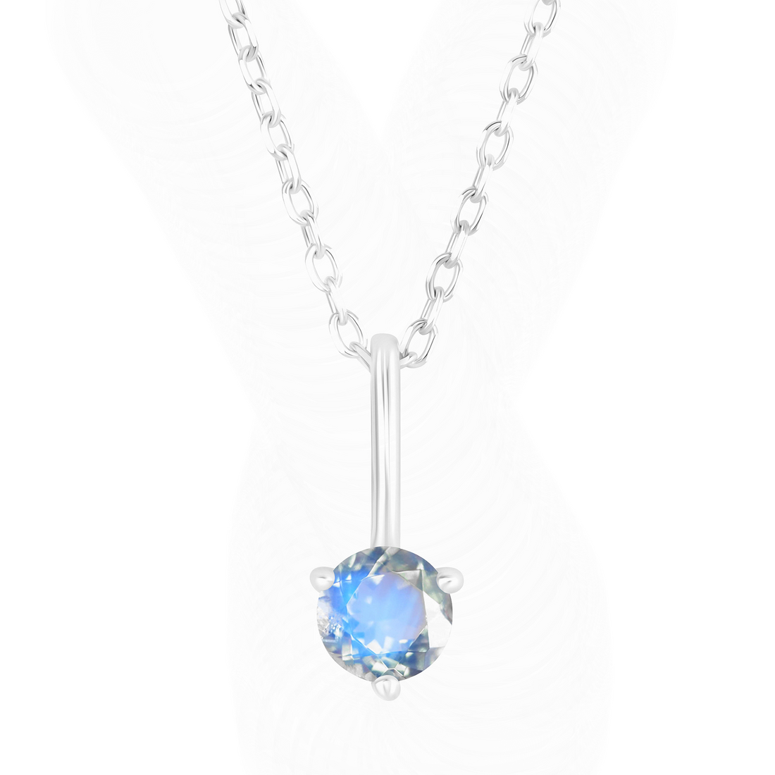 Joy Necklace with Blue Moonstone
