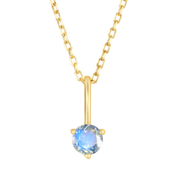 Joy Necklace with Blue Moonstone