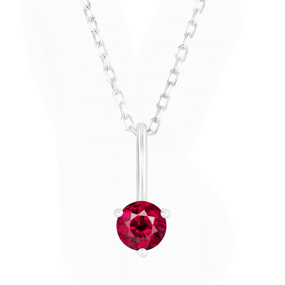 Joy Necklace with Ruby