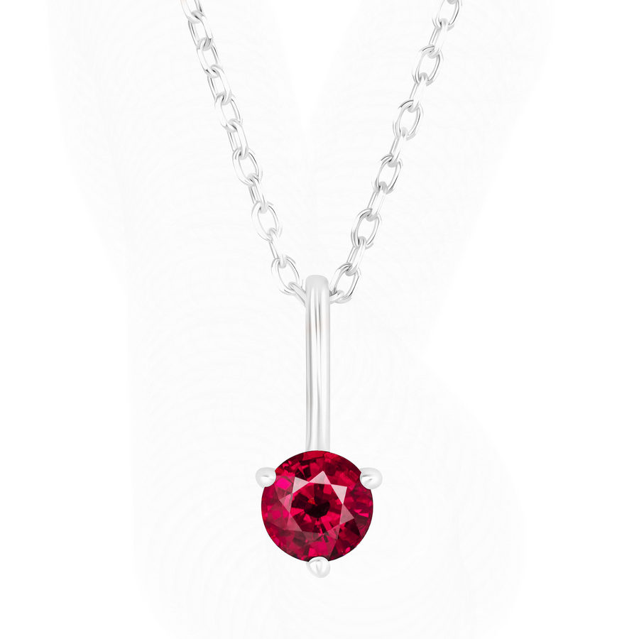 Joy Necklace with Ruby