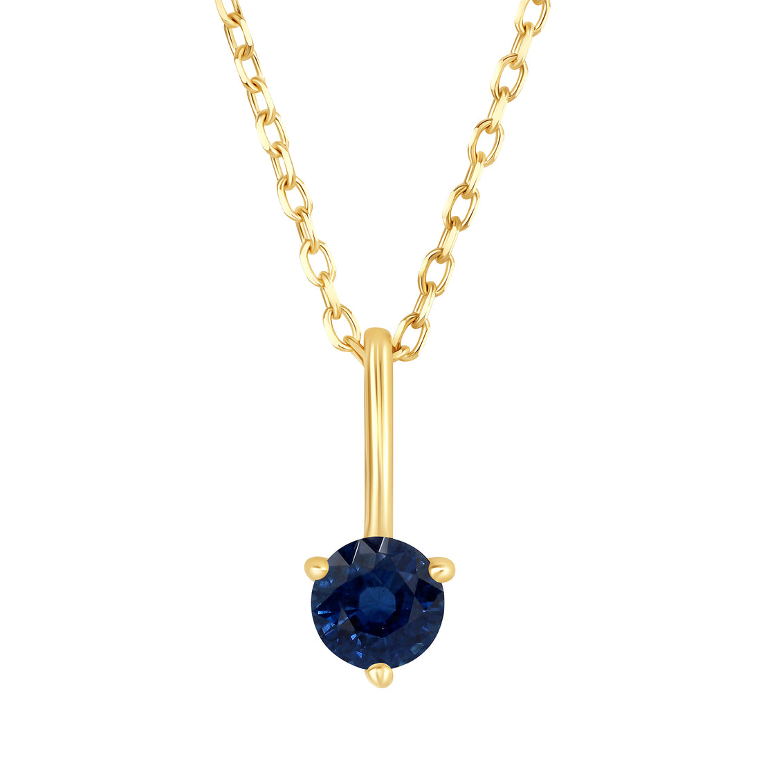 Joy Necklace with Blue Sapphire
