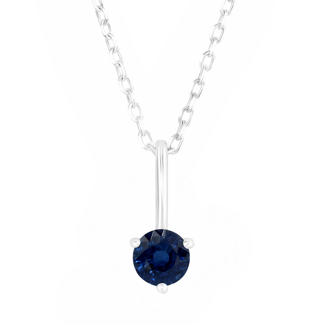 Joy Necklace with Blue Sapphire
