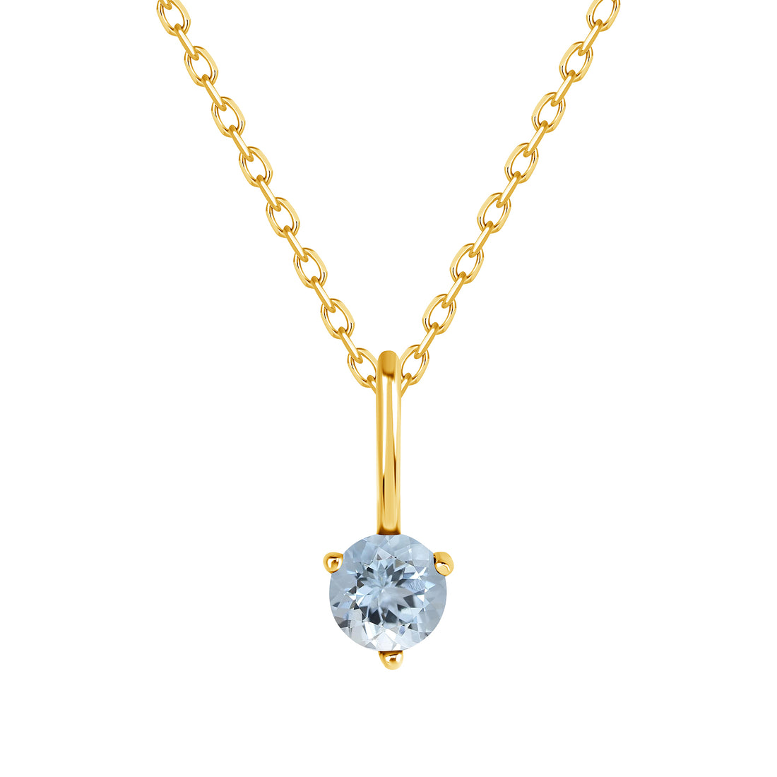 Antidote Necklace with Aquamarine