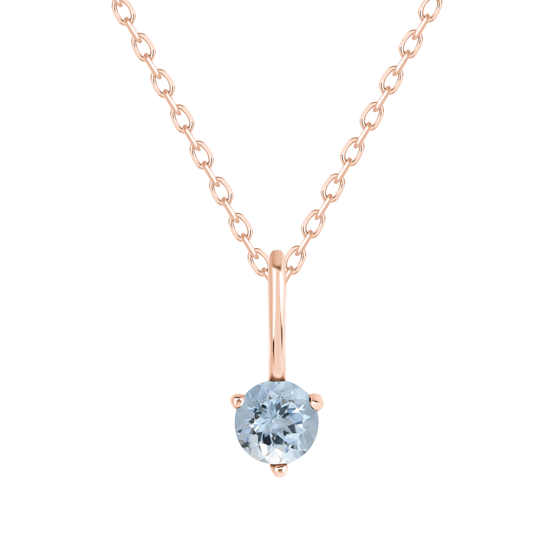 Antidote Necklace with Aquamarine
