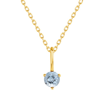 Antidote Necklace with Aquamarine