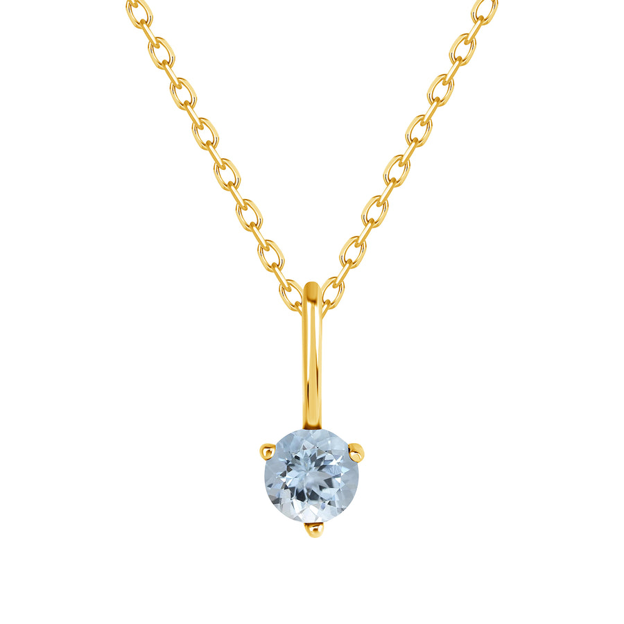 Antidote Necklace with Aquamarine