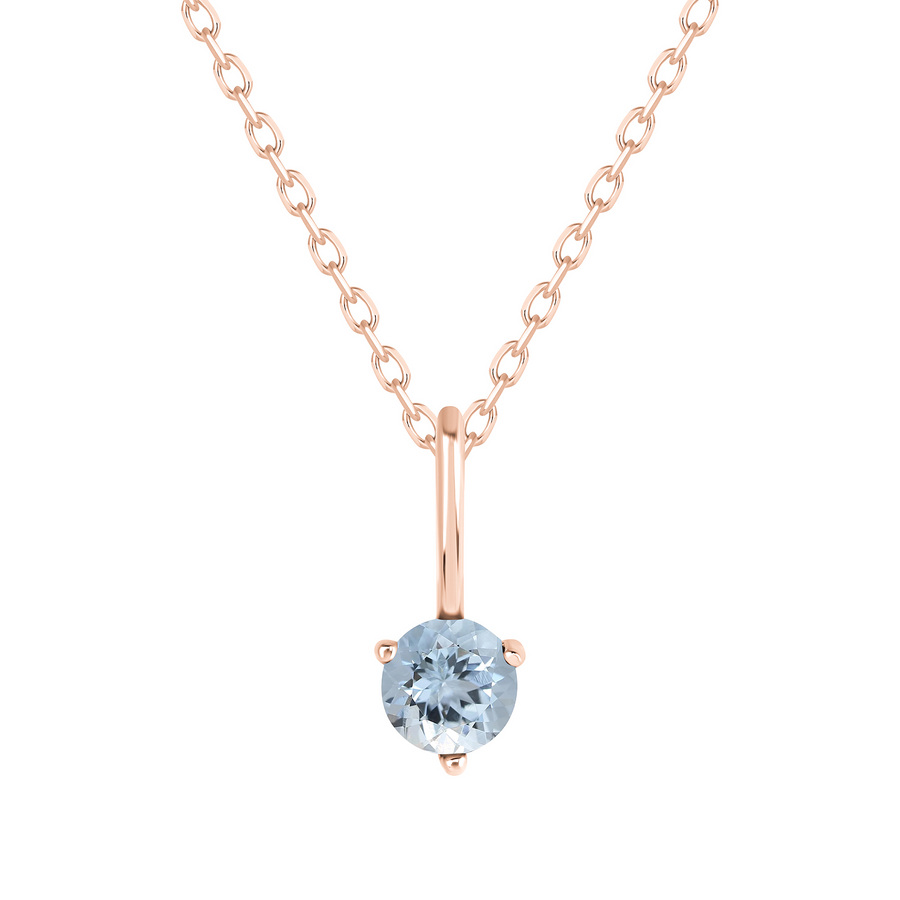 Antidote Necklace with Aquamarine