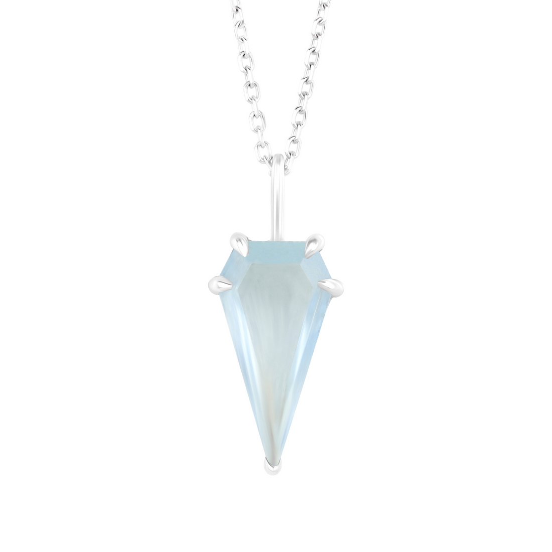 Destination Necklace with Aquamarine
